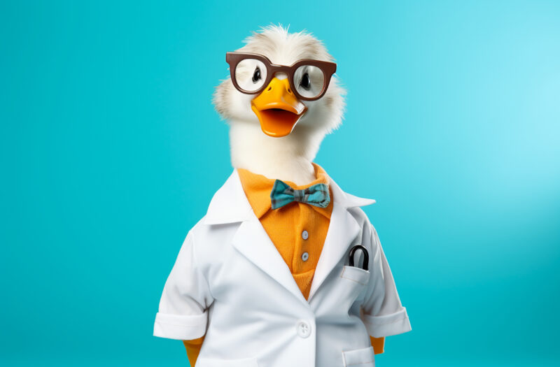 Quack Duck Doctor Free Stock Photo